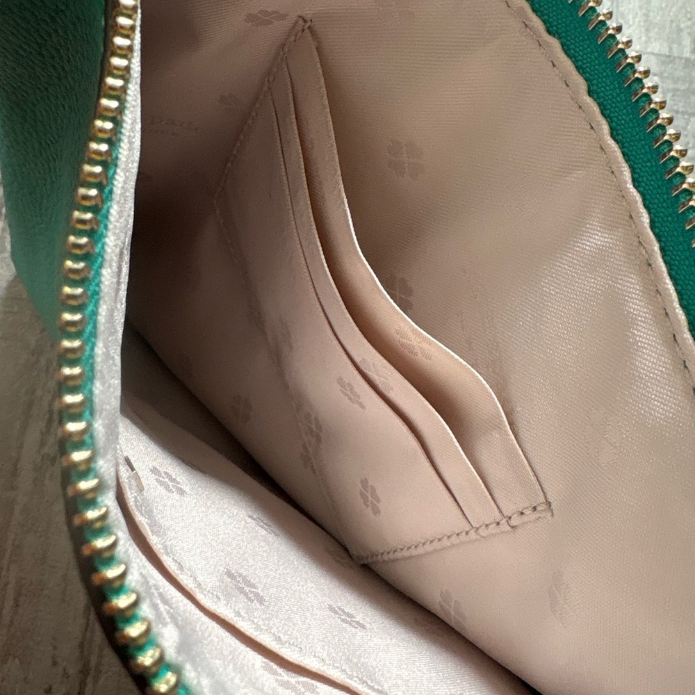NWT Kate Spade Fiji Green Polly Small Swing Pack - Picture 8 of 12